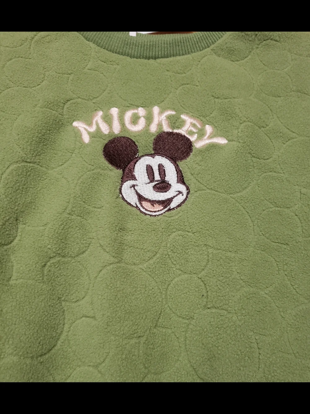 Sage Green Kids Mickey Matching Set